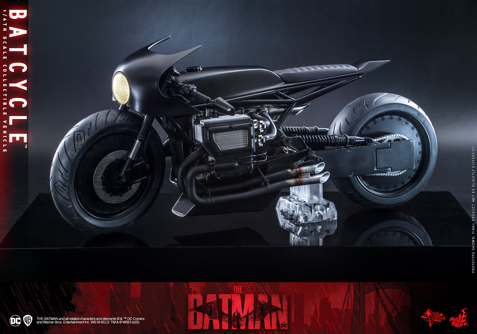 Hot Toys MMS642 1/6 The Batman - Batcycle
