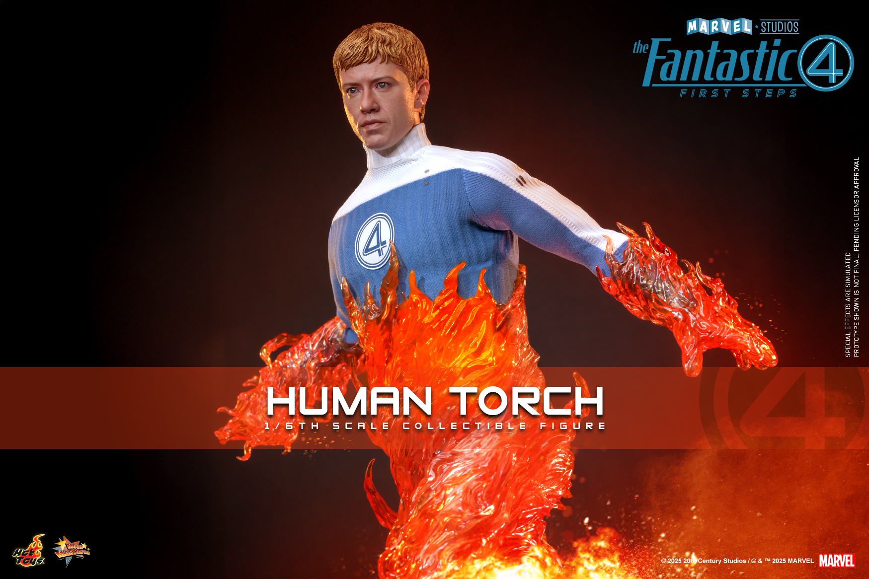 05/10/2568 Hot Toys MMS829B The Fantastic Four: First Steps - Human Torch (Special Edition)