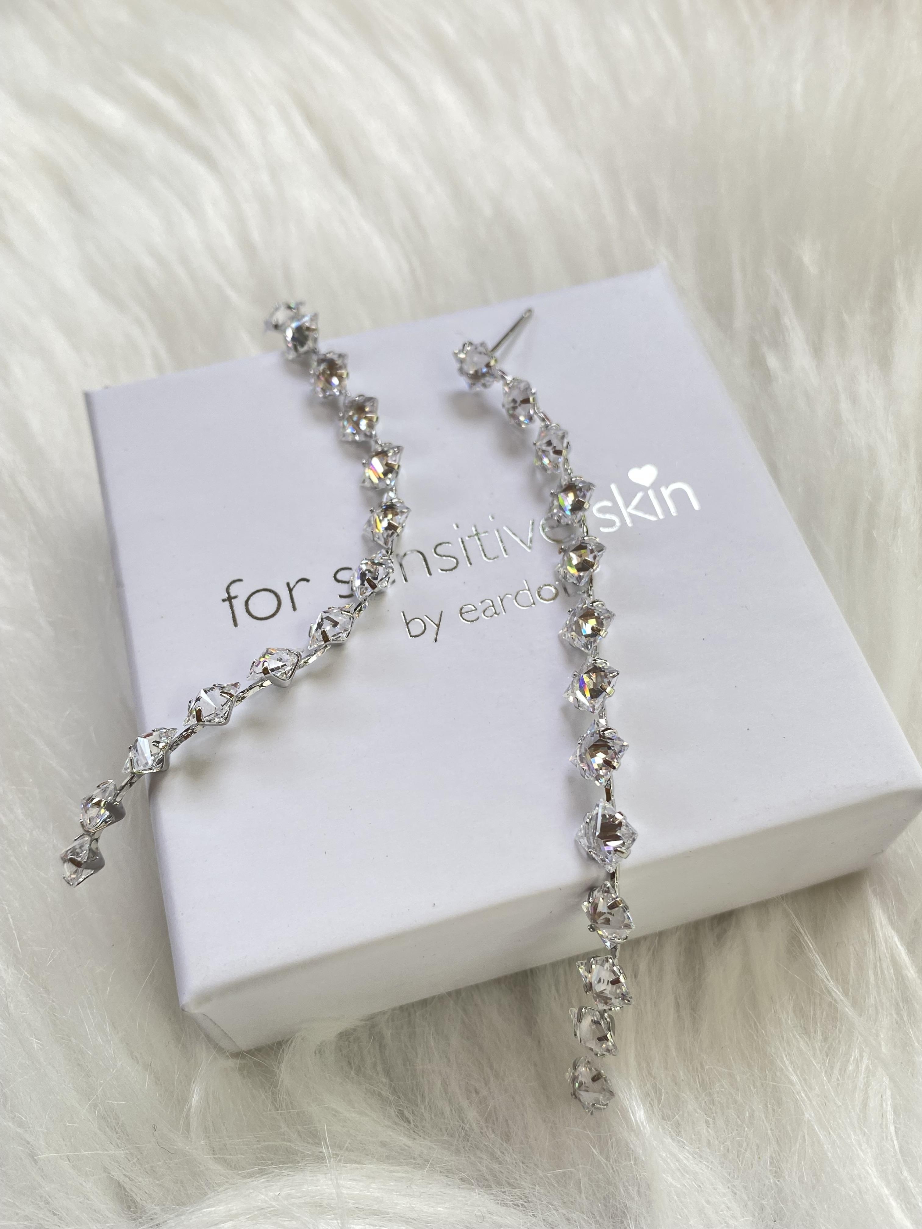 ต่างหูสำหรับผิวแพ้ง่าย ทอง 18K_PC Grandi