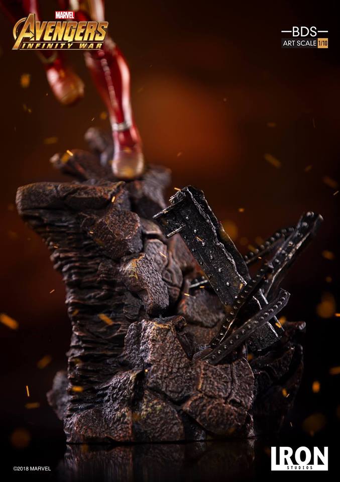 Iron Studios BDS Art Scale 1/10 Avengers: Infinity War - Iron Man MK.50