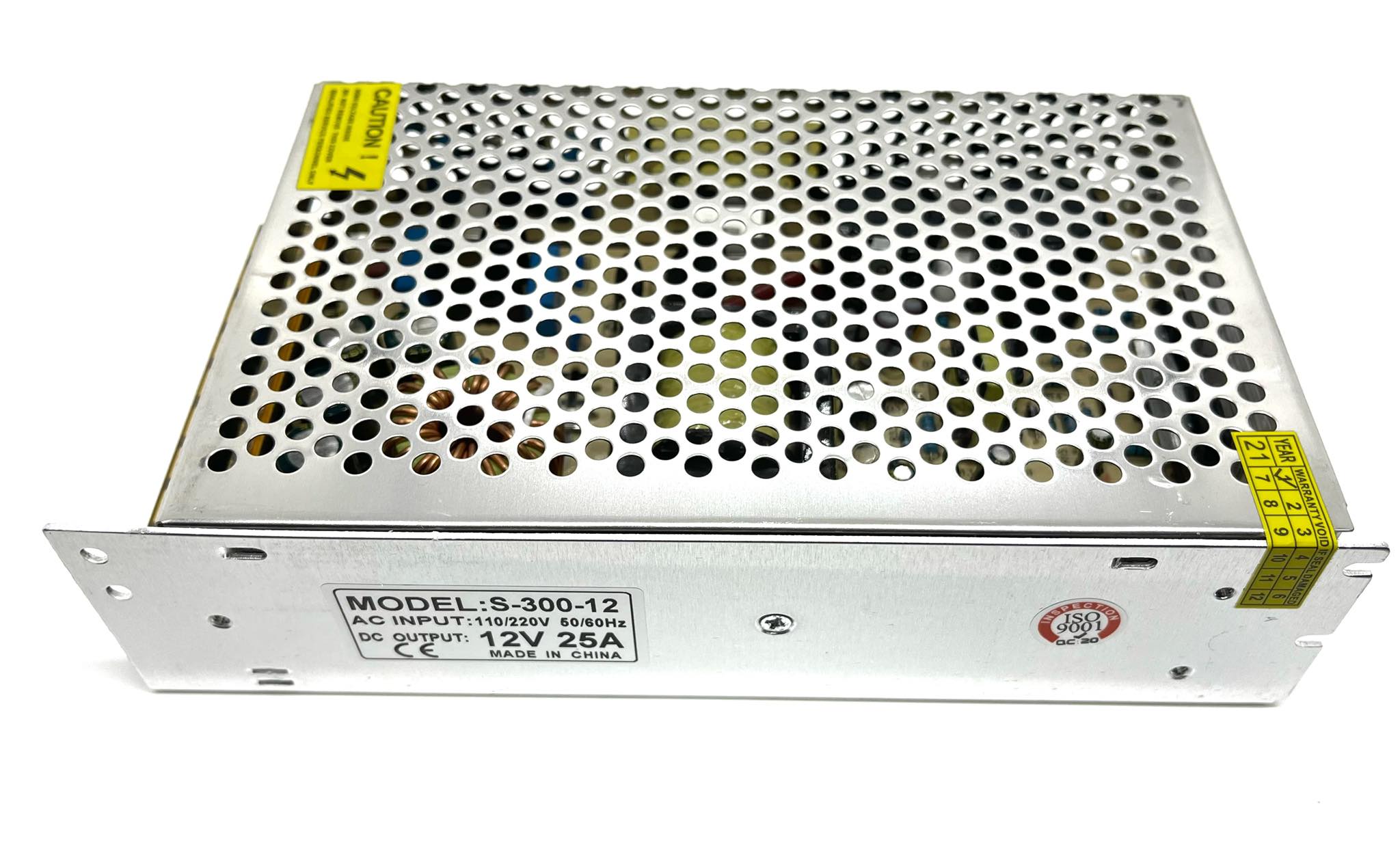 Switching 12V 25A แหล่งจ่ายไฟ 12V 25A