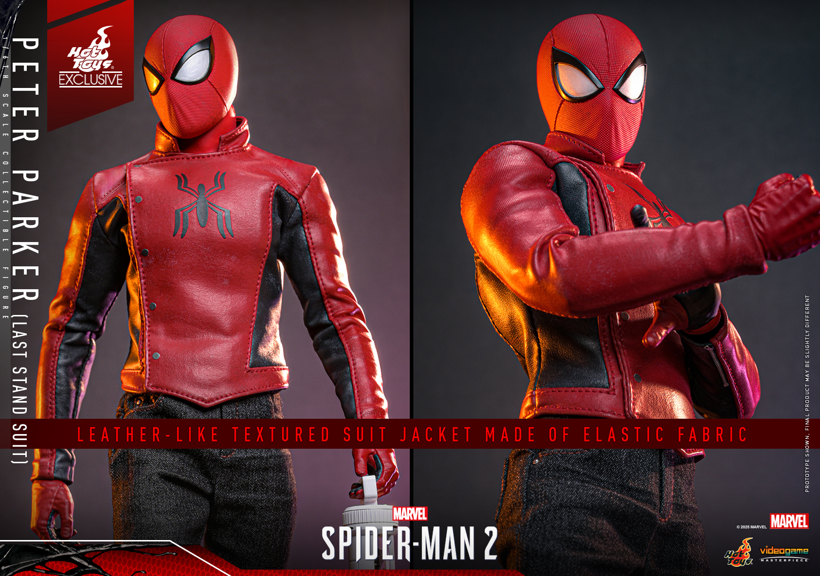 Hot Toys VGM71 Marvel's Spider-Man 2 - Peter Parker (Last Stand Suit) [Hot Toys Exclusive]