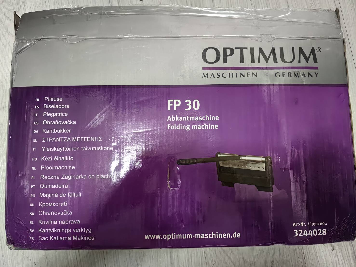 OT166 เครื่องพับเหล็ก DIY เหล้ก สเตนเลส อลูมิเนียม คุณภาพเยอรมัน