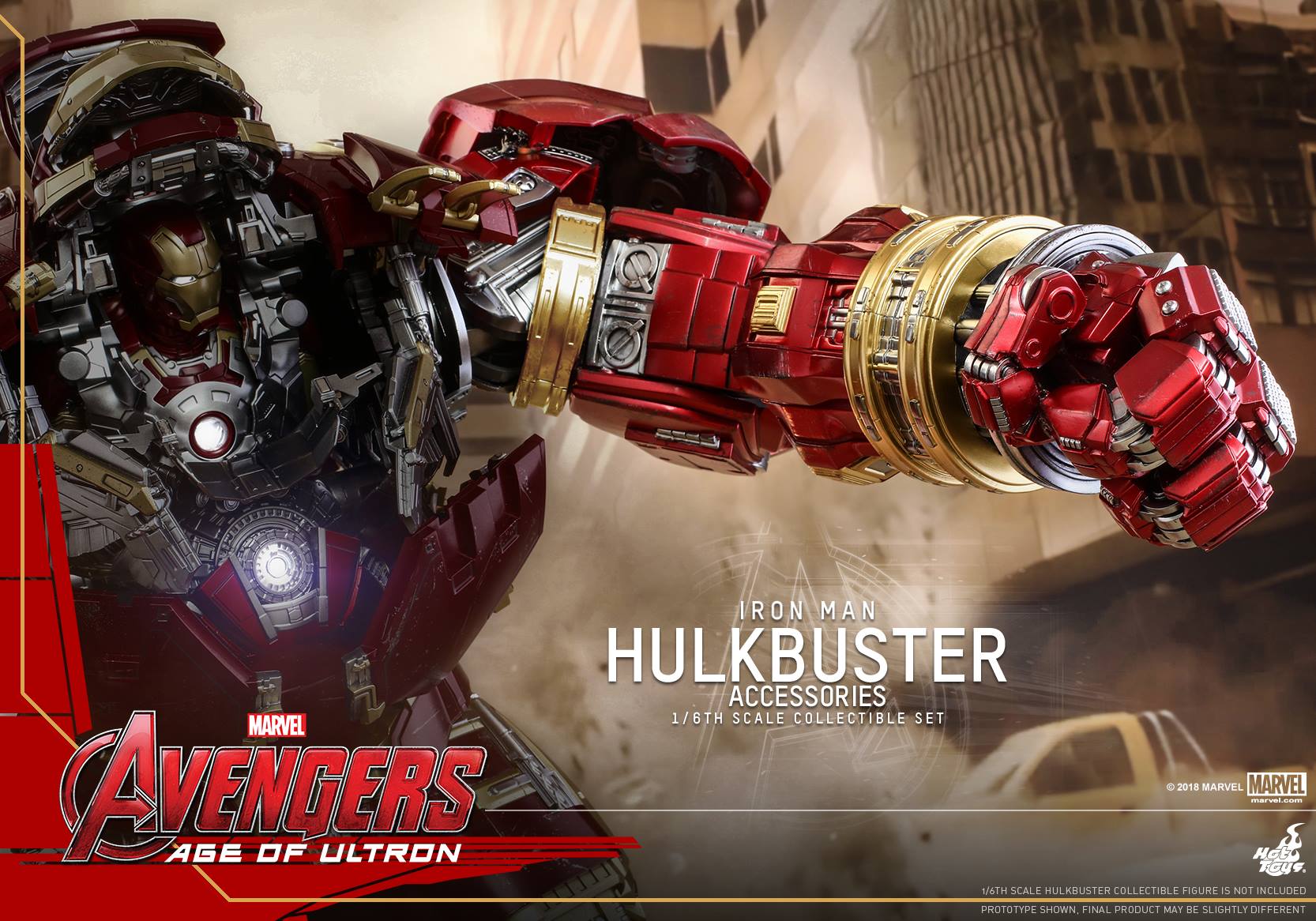 Hot Toys ACS006 AVENGERS AGE OF ULTRON - HULKBUSTER (ACCESSORIES)