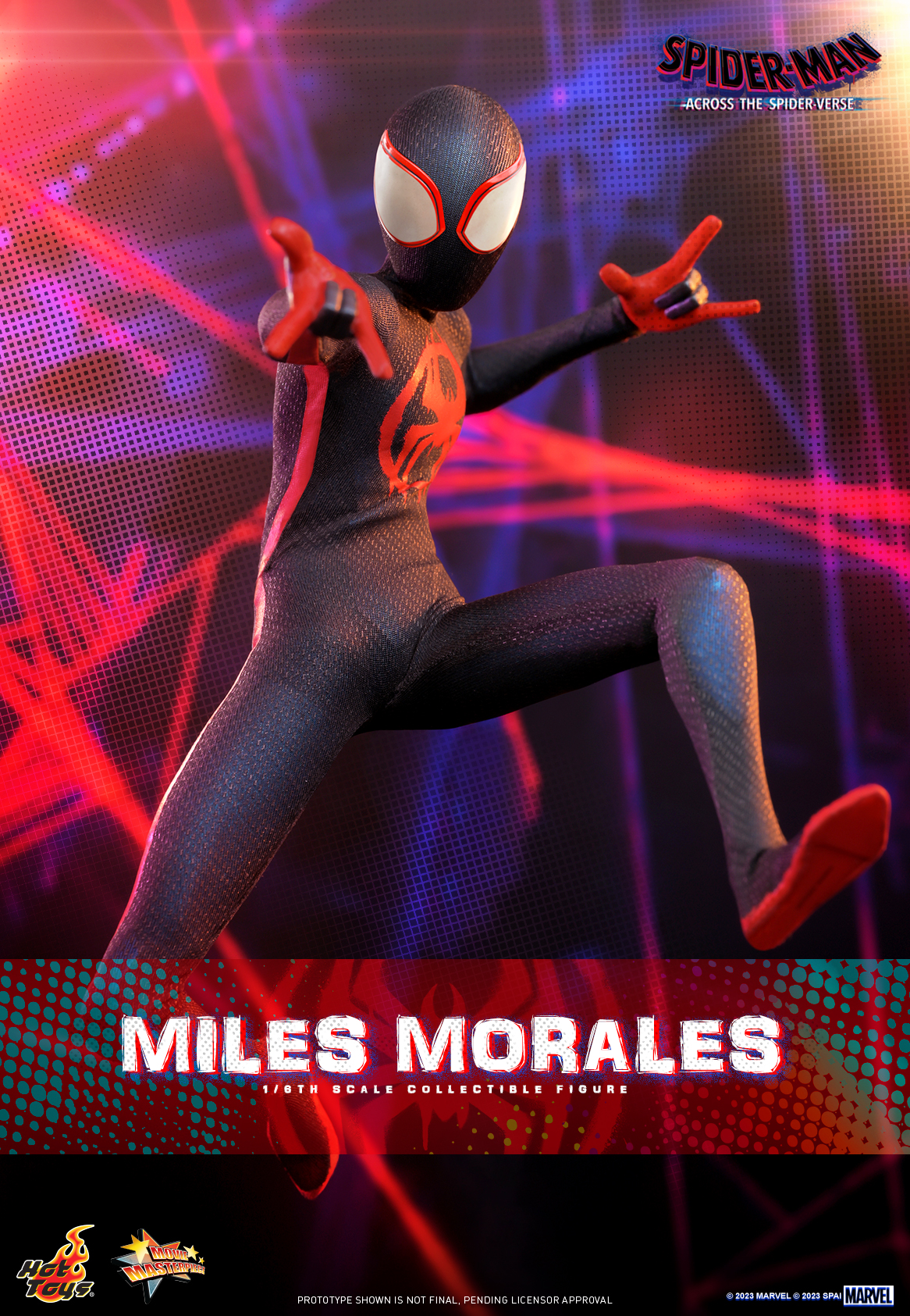 Hot Toys MMS710 1/6 Spider-Man: Across the Spider-Verse - Miles Morales