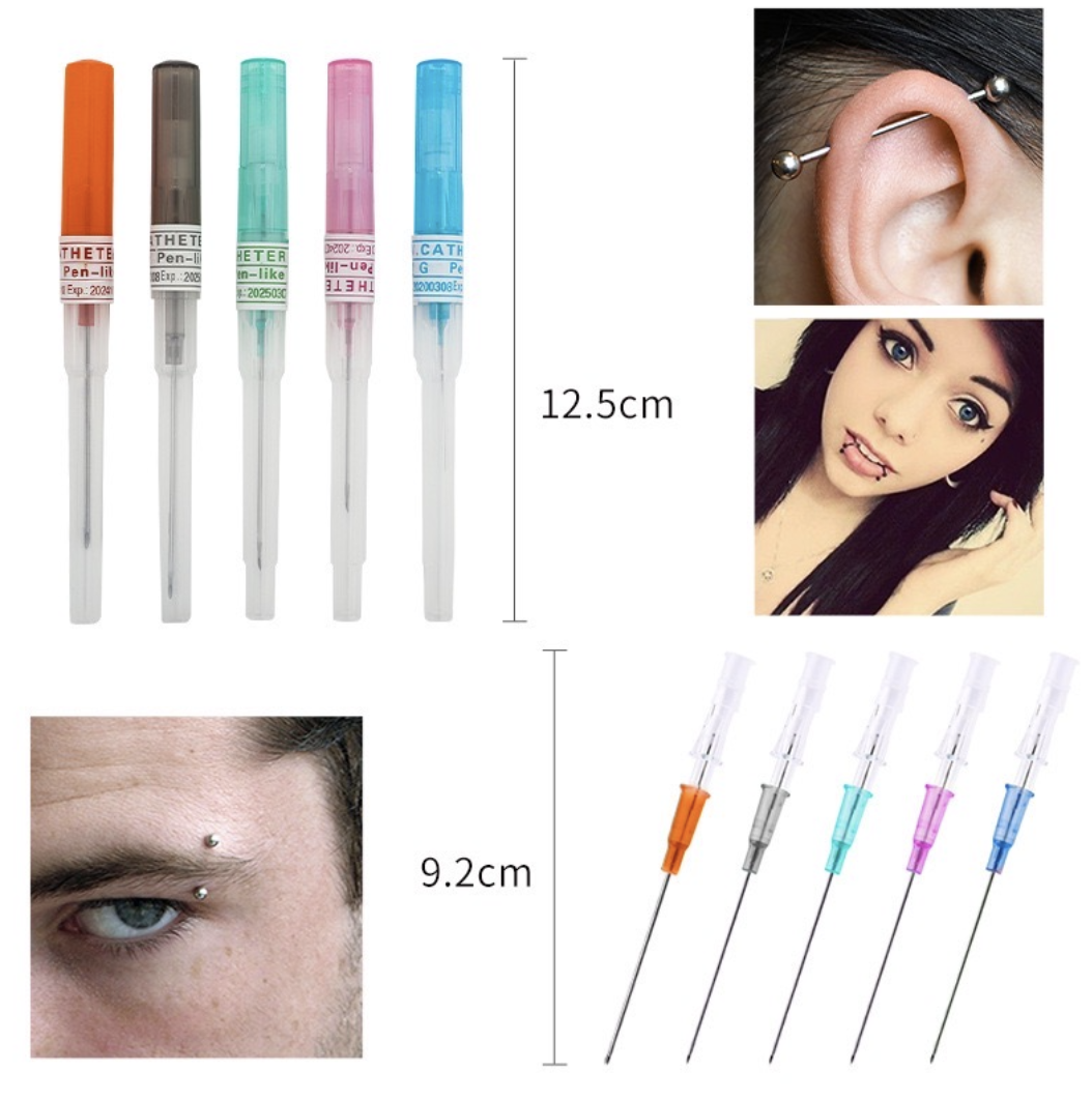 “เช็คสินค้าทัก line ก่อนโอนนะคะ” เข็มสำหรับเจาะหู/ร่างกาย ปลอดเชื้อ ใช้งานง่าย สะอาด ปลอดภัย 100% (มีจำหน่ายทั้งปลีก-ส่ง)