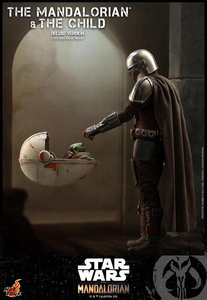 Hot Toys TMS015 The Mandalorian - The Mandalorian and The Child (Deluxe Version)