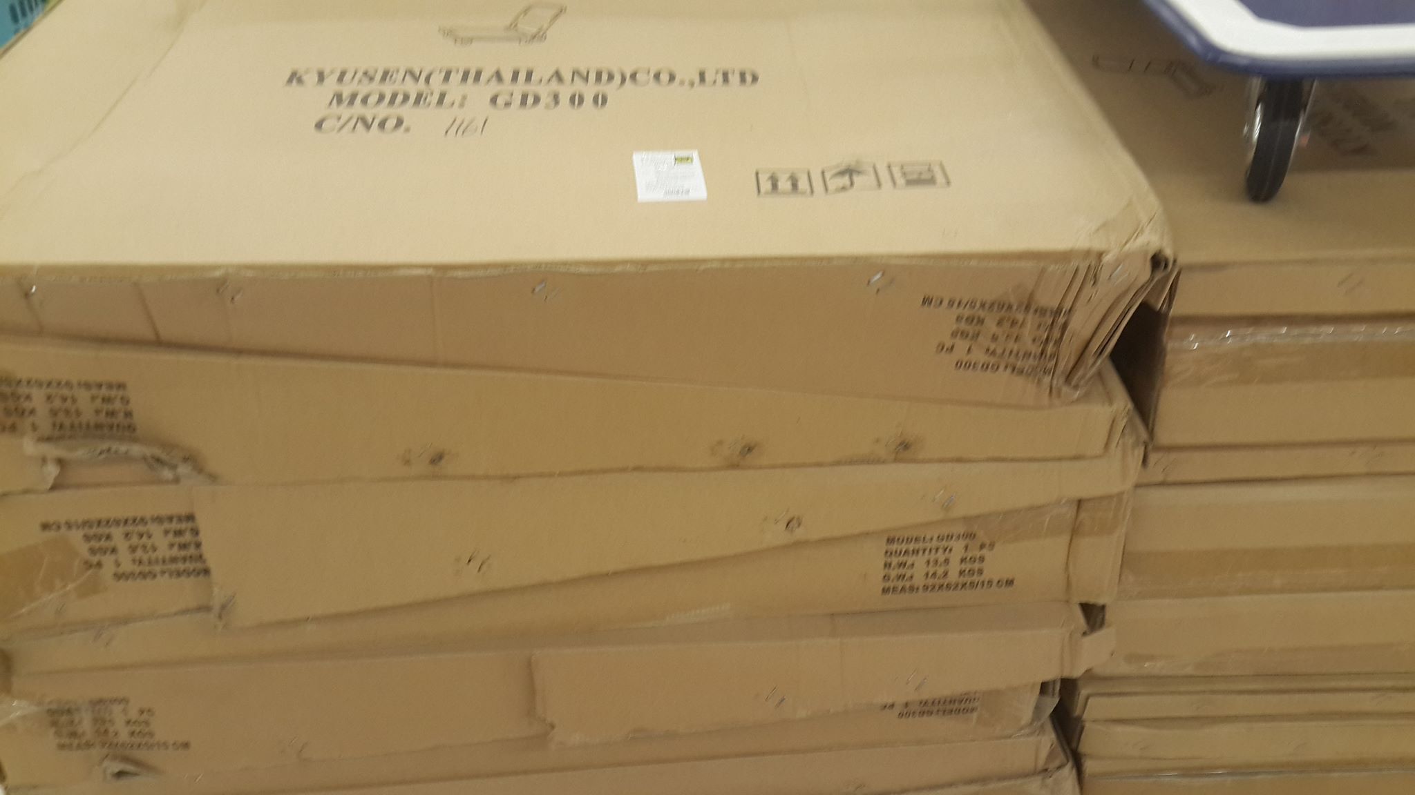 รถเข็นอเนกประสงค์ 4 ล้อ รถเข็นพับได้ รุ่นTT2-300CA รถเข็นของ 300KG