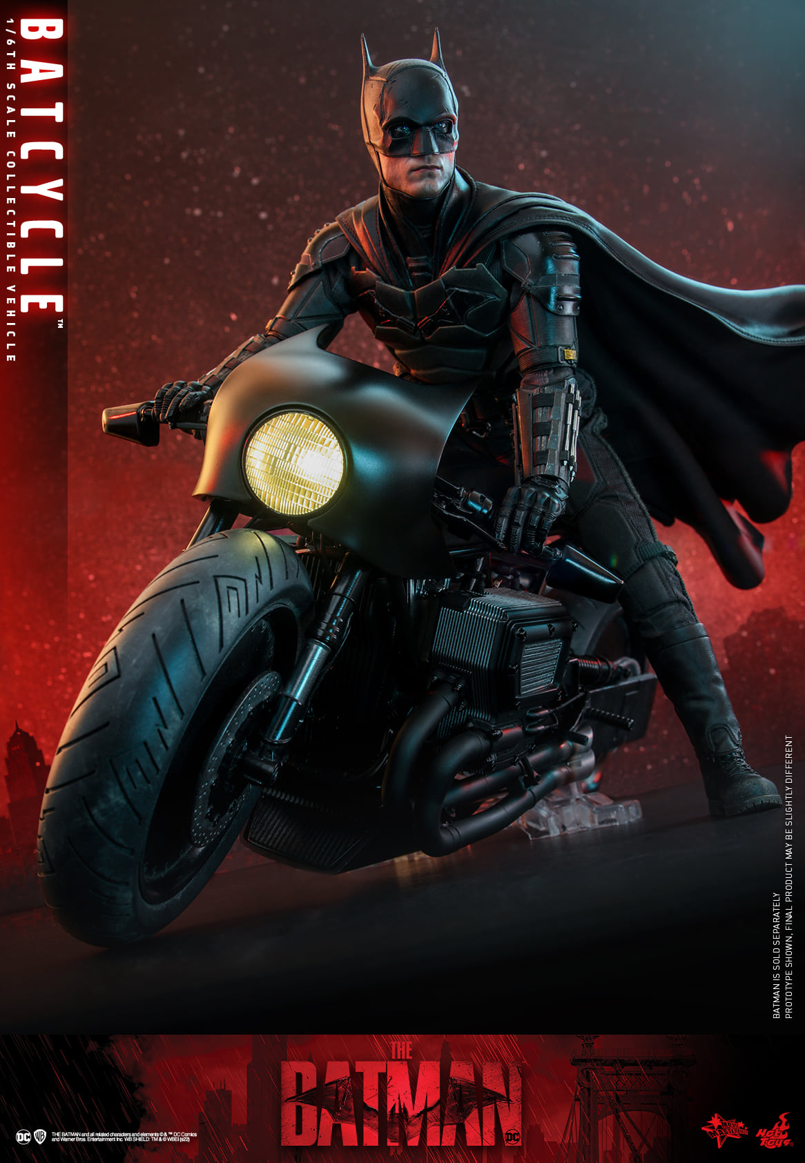 Hot Toys MMS642 1/6 The Batman - Batcycle