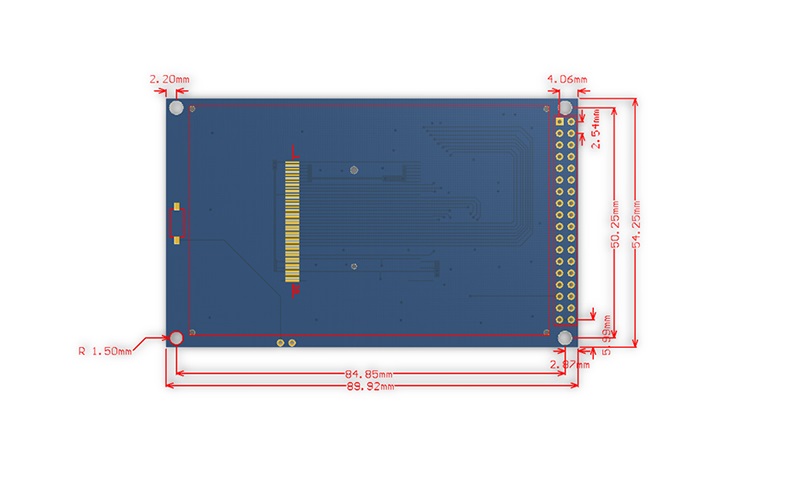3.2-inch TFT color LCD module สำหรับบอร์ด Arduino Mega 2560