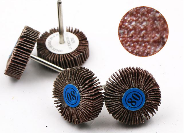 DG30 ชุดดอกขัดผ้าทรายตบ เบอร์ 80 ชุด 5 ดอก แกน 3 มิล