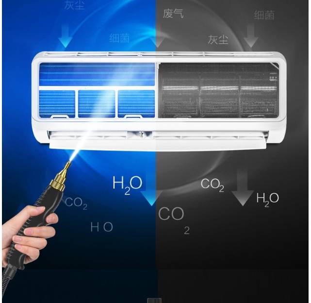 OT164 เครื่องพ่นไอน้ำแรงดันสูง ทำความสะอาด คราบไขมัน น้ำมัน ห้องน้ำ ห้องครัว คราบสบู่ แอร์