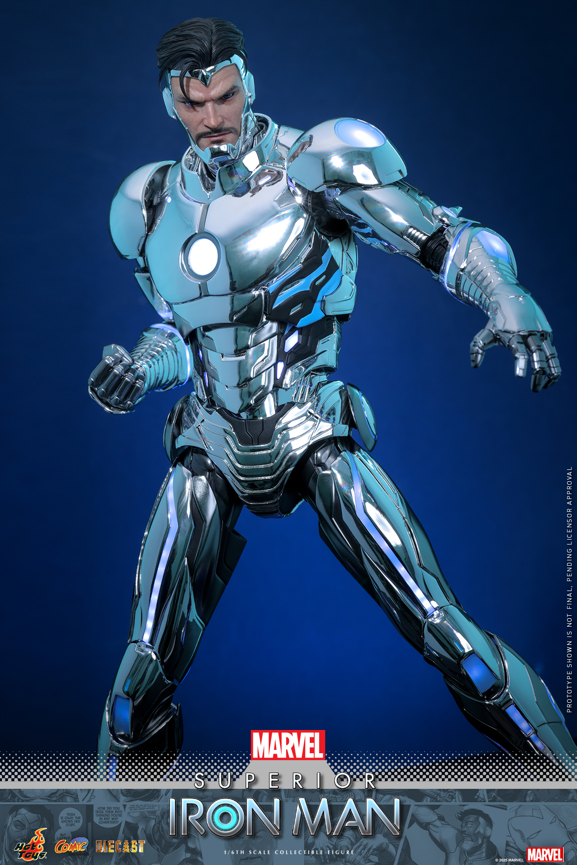 Hot Toys CMS026D73 Marvel Comics - Superior Iron Man