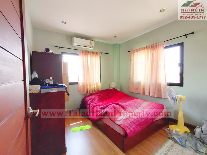 บ้านเดี่ยว บางบัวทอง 50 ตร.ว. ซ.ลำโพ 25 ใกล้สารสาสน์ฯบางบัวทอง ถ.กาญจนาภิเษก นนทบุรี บ้านใหม่-สวย สไตล์โมเดิร์น ทำเลดี