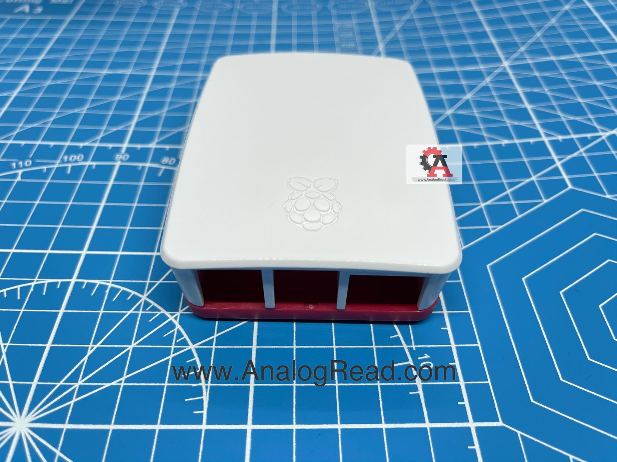 Raspberry pi 4 case (White&Pink)