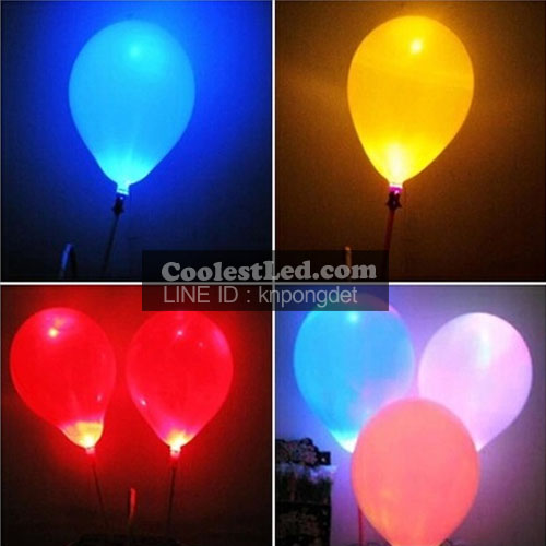 ลูกโป่ง LED มีไฟกระพริบ