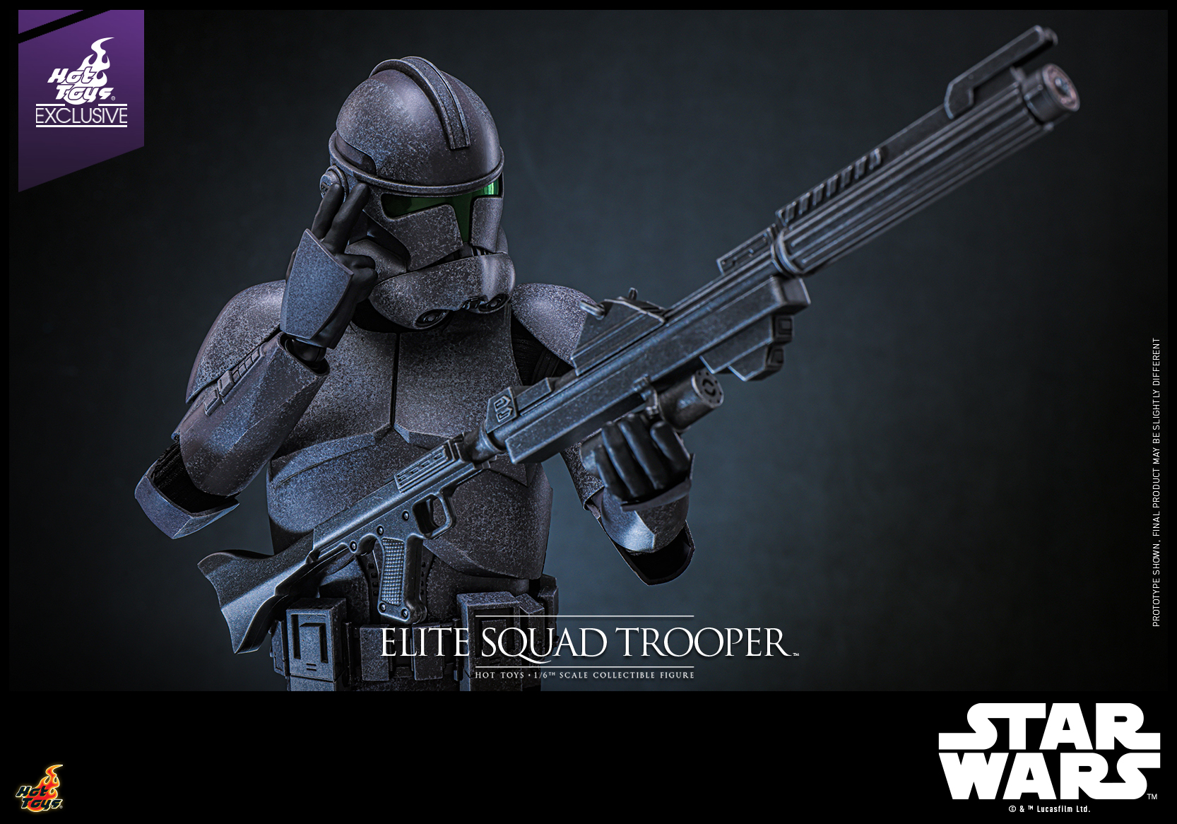 Hot Toys TMS150 Star Wars: The Bad Batch - Elite Squad Trooper [Hot Toys Exclusive]