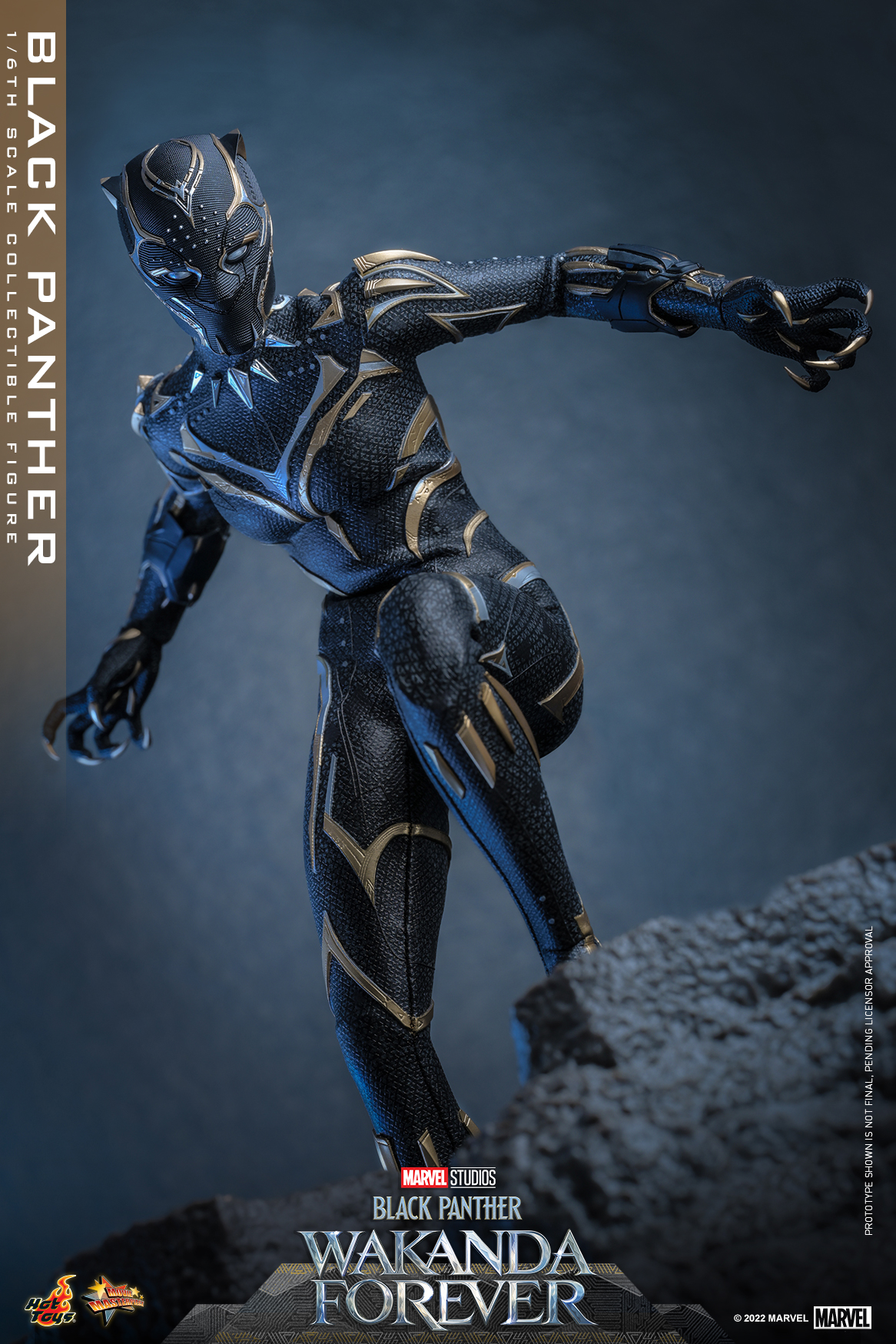 Hot Toys MMS675 1/6 Black Panther: Wakanda Forever - Black Panther