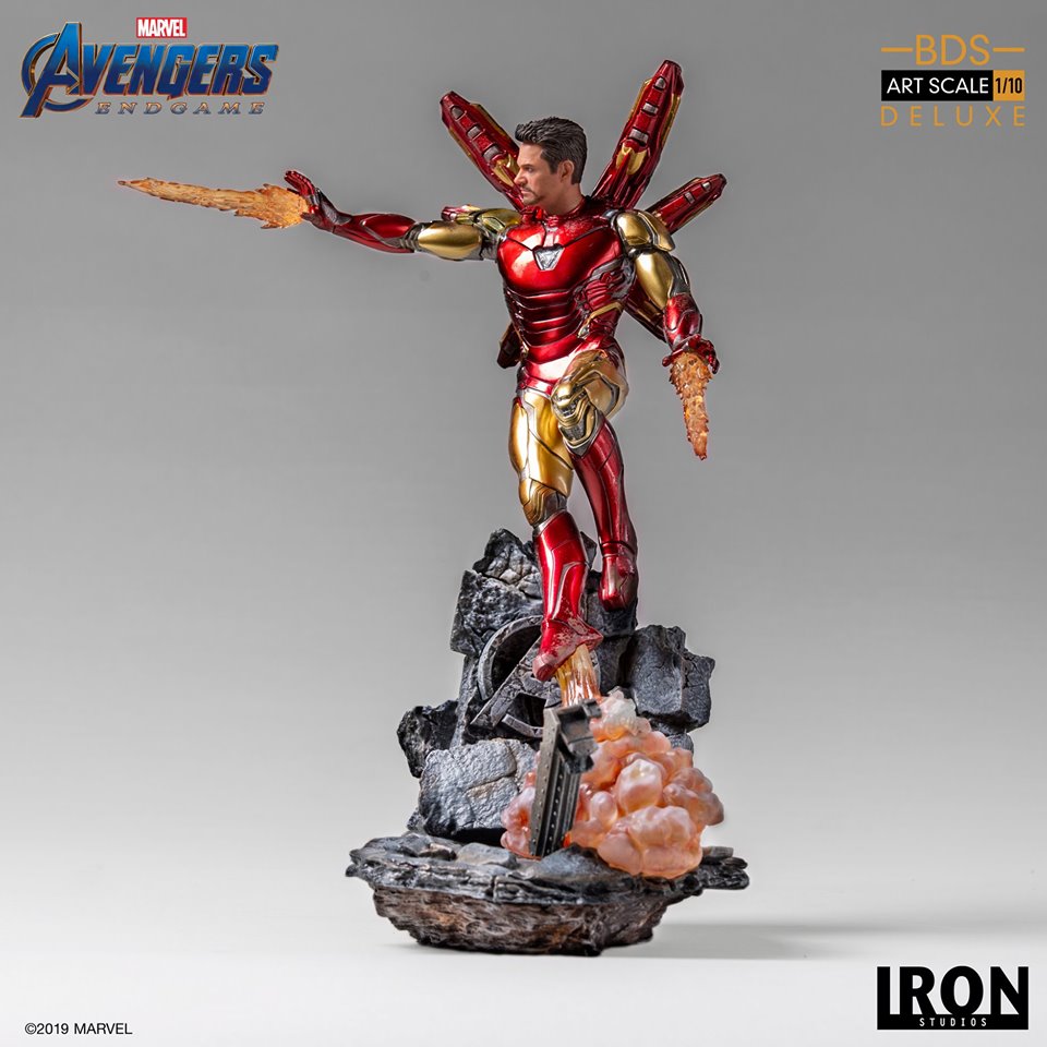 Iron Studios BDS Deluxe Art Scale 1/10 Avengers Endgame - Iron Man Mark LXXXV