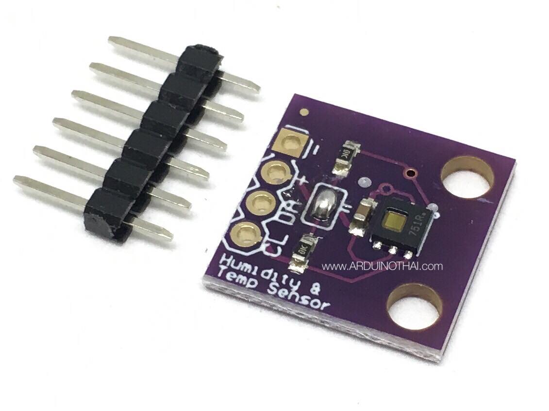 GY-213V HDC1080 Temperature and Humidity Module เซนเซอร์วัดอุณหภูมิและความชื้น สต็อกไทยส่งไว