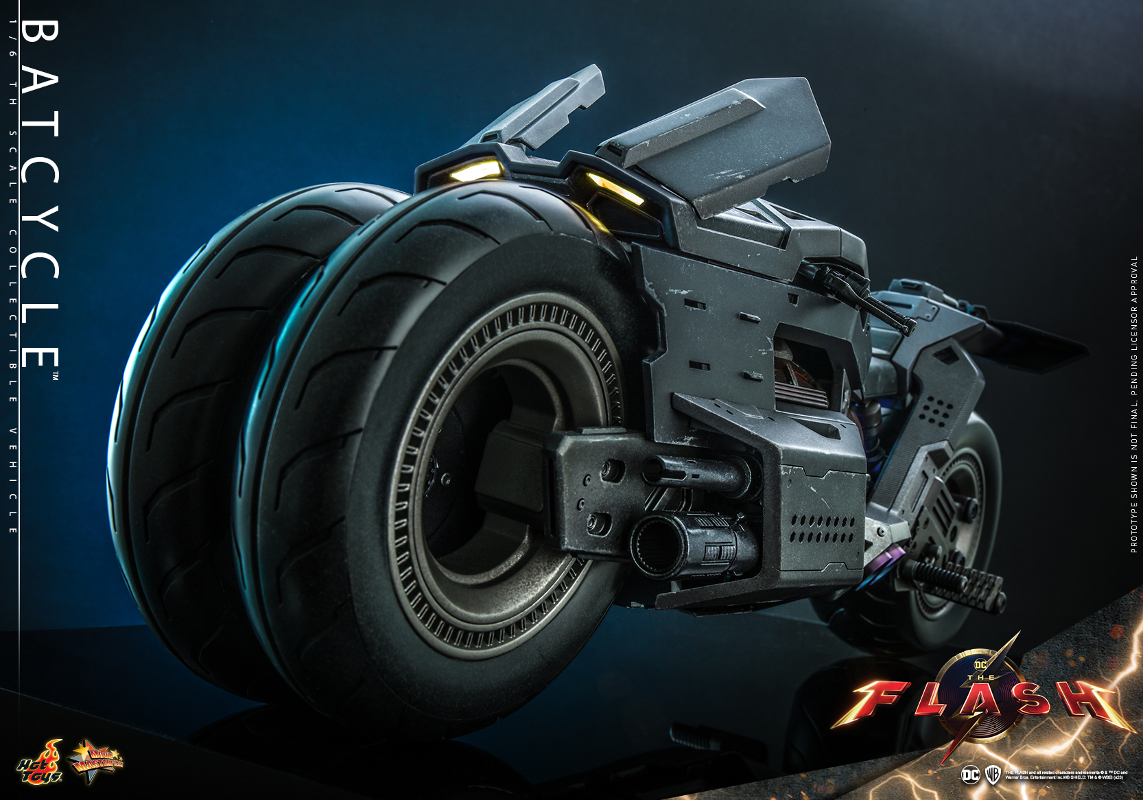 Hot Toys MMS704 1/6 The Flash - Batcycle