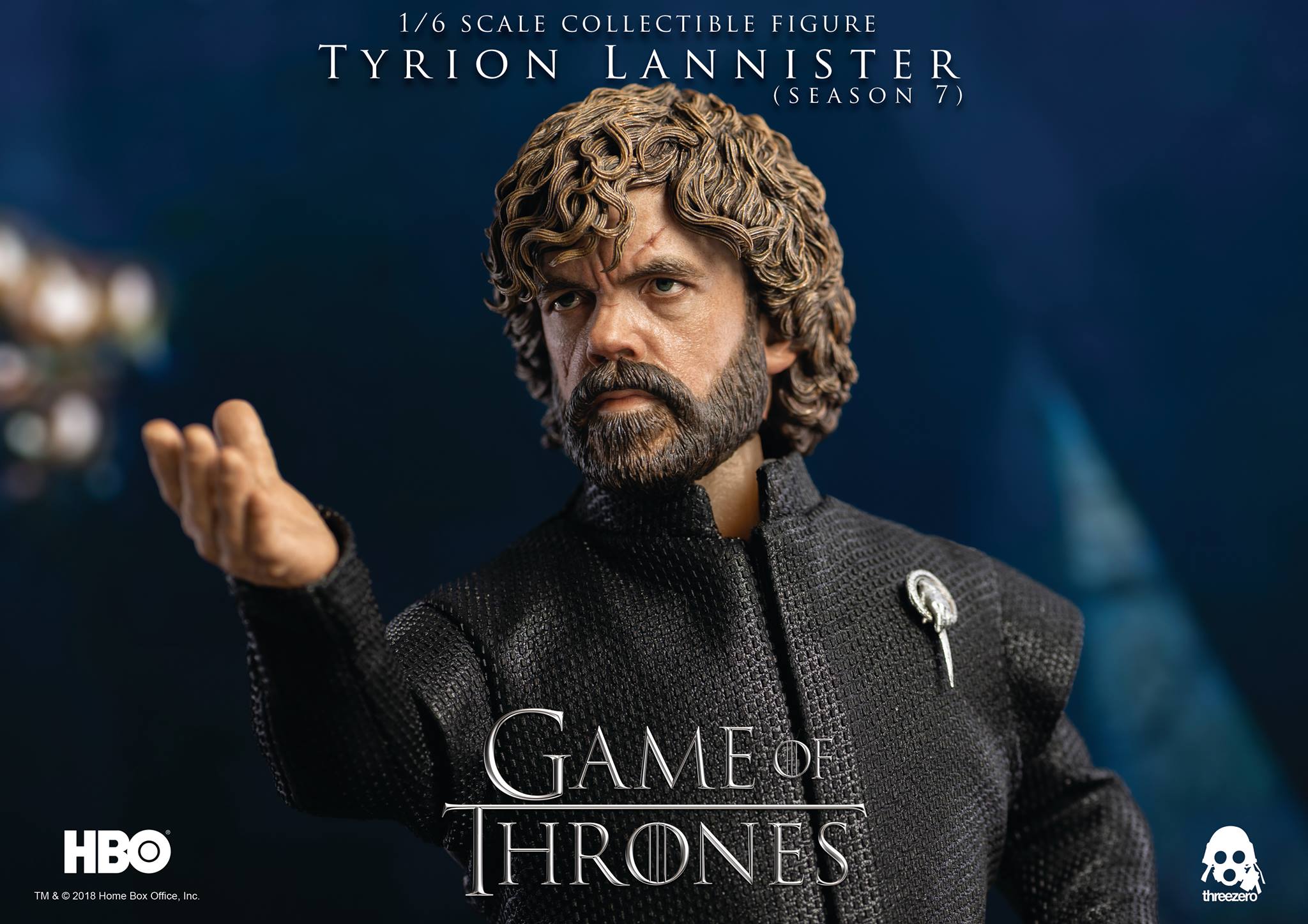 ThreeZero 3Z0097DV Game of Thrones - Tyrion Lannister (Season 7) Deluxe Version