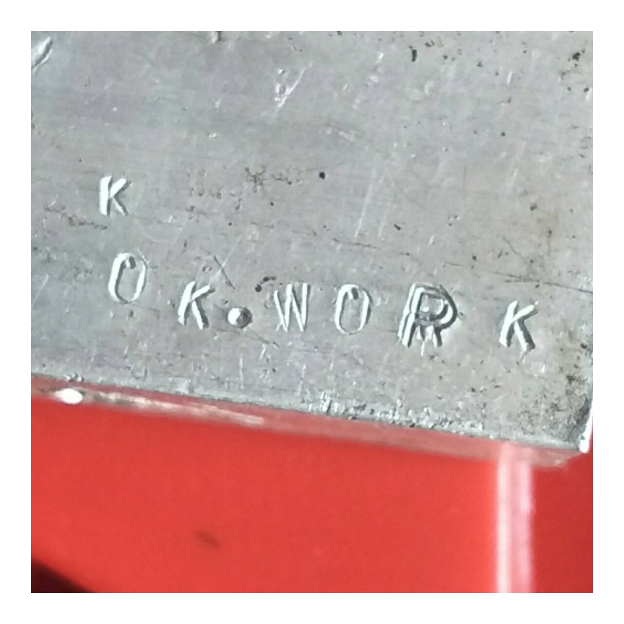 AP03 เหล็กตอกตัวอักษร ออโต้ ตอกได้ไม่ต้องใช้ฆ้อน A-Z 0-9 รวม 38 ชิ้น ตัวอักษร 3 มิล