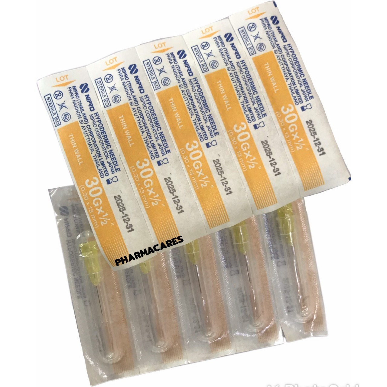 NIPRO 30Gxครึ่งนิ้ว (1 กล่อง 100 ชิ้น) นิโปร