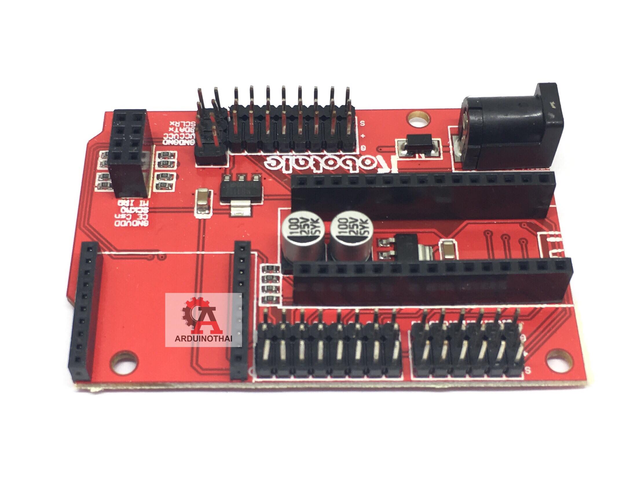 NANO expansion board สำหรับบอร์ด Arduino Nano 3.0