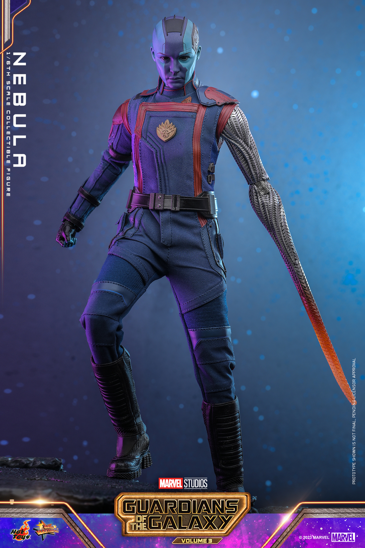 Hot Toys MMS714 1/6 Guardians of the Galaxy Vol. 3 - Nebula
