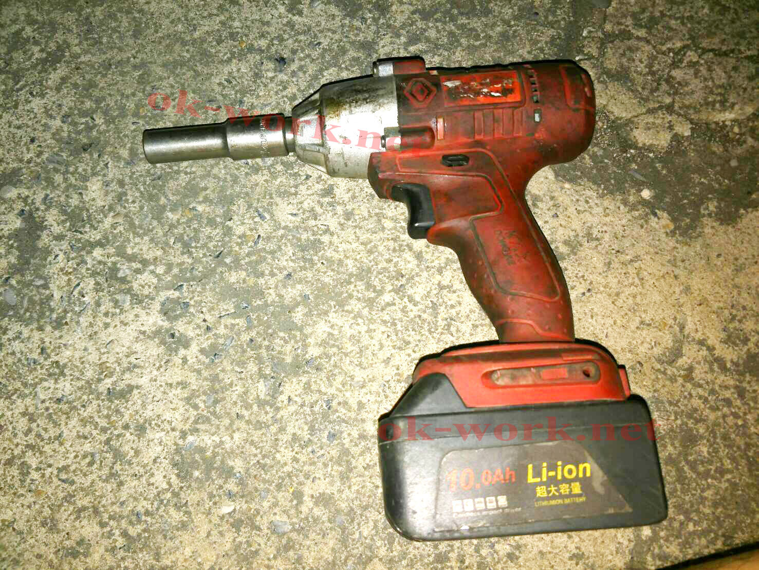 SCP07 บลอคไฟฟ้าไร้สาย 18 v แรงบิดสูง ขนาด 1/2