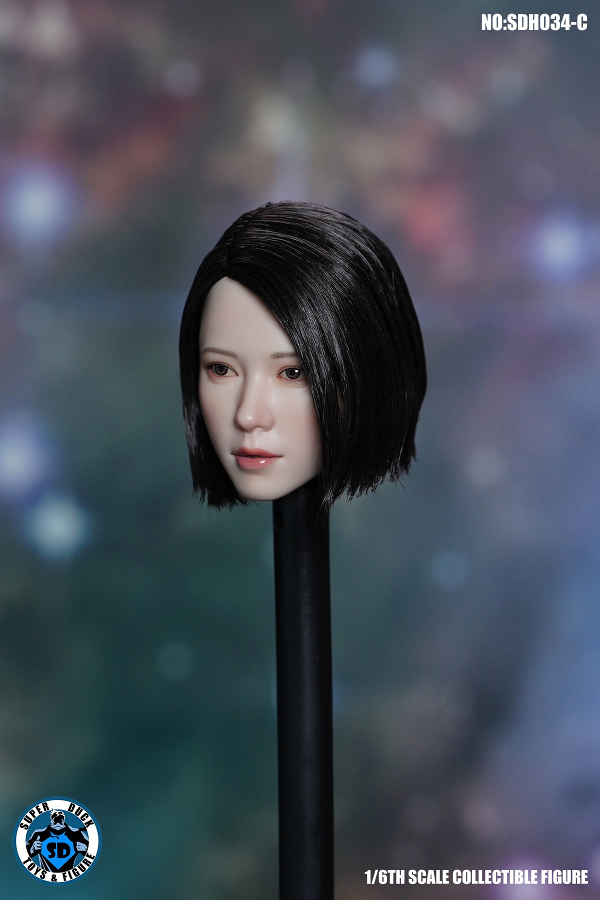 SUPER DUCK SDH034-B 1/6 Female Headsculpt