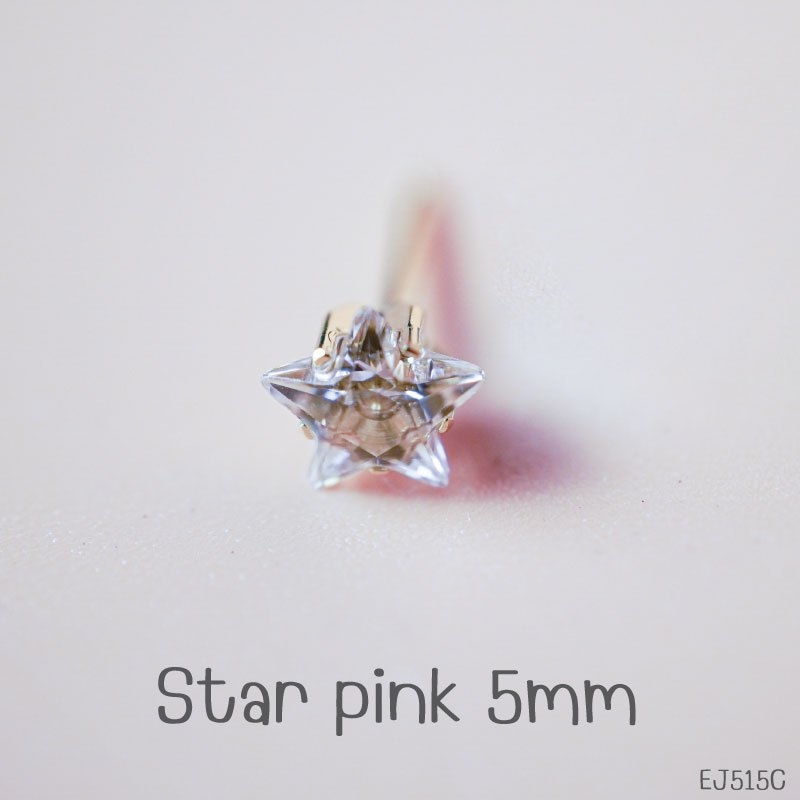 ต่างหูเจาะแบบใช้แล้วทิ้ง Jelly Fish เจาะเองได้ที่บ้าน