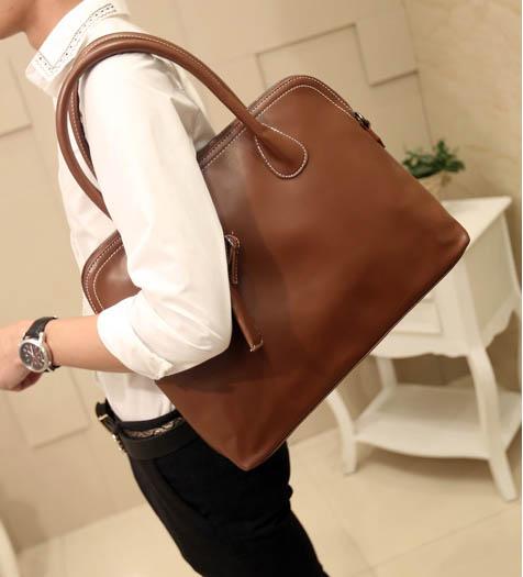 พร้อมส่ง กระเป๋านักธุรกิจ ใส่เอกสาร ถือและสะพายข้างผู้ชายแฟขั่นเกาหลี