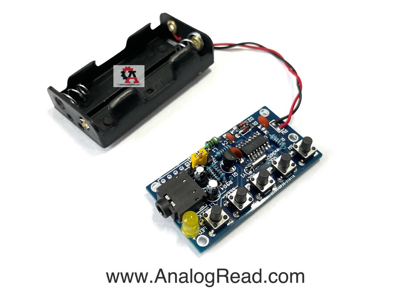 FM Radio Kit ชุดฝึกบัดกรีวิทยุ76-108MHZ