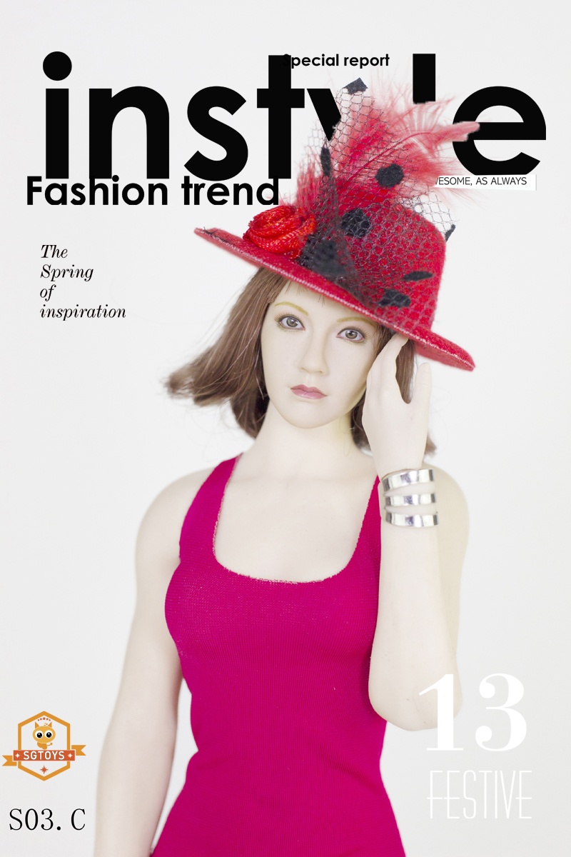 SGTOYS S03B ,C ,D ,E Sexy Ladies Long Skirt Set