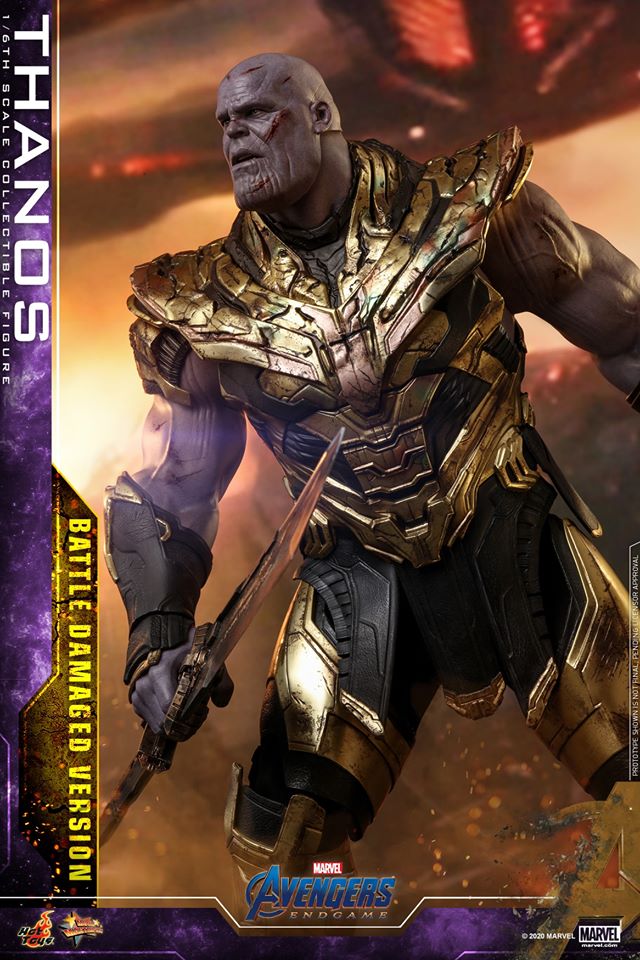 Hot Toys MMS564 Avengers: Endgame 1/6 Thanos (Battle Damaged Version) (16)