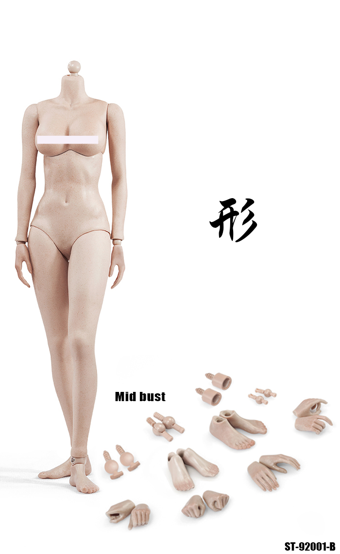 POPTOYS 92001/92002 XING Series 1.0 Super flexible female body (Steel skeleton)