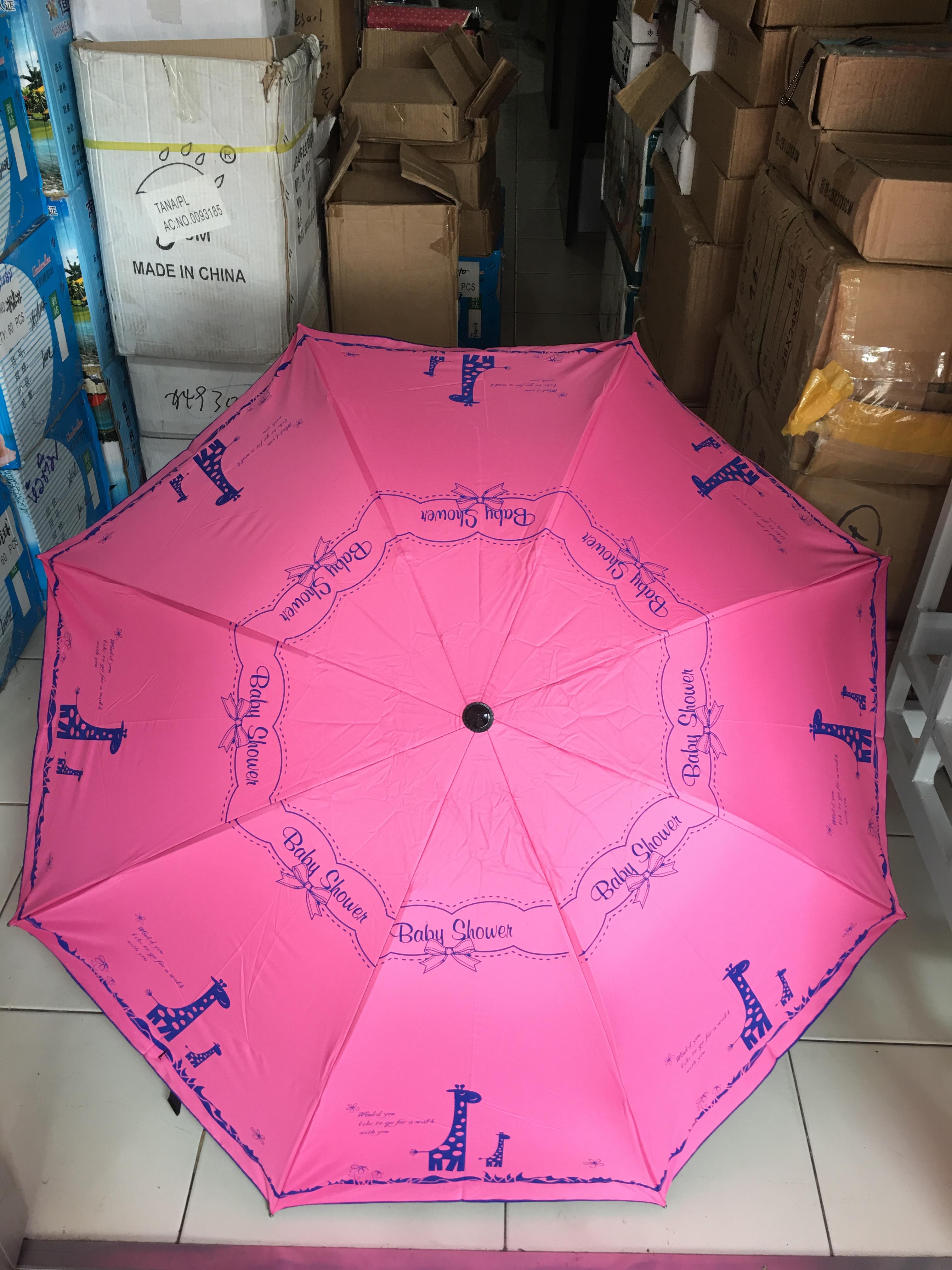 ร่มโค้งแฟชั่นยูวีดำ รหัส 8035