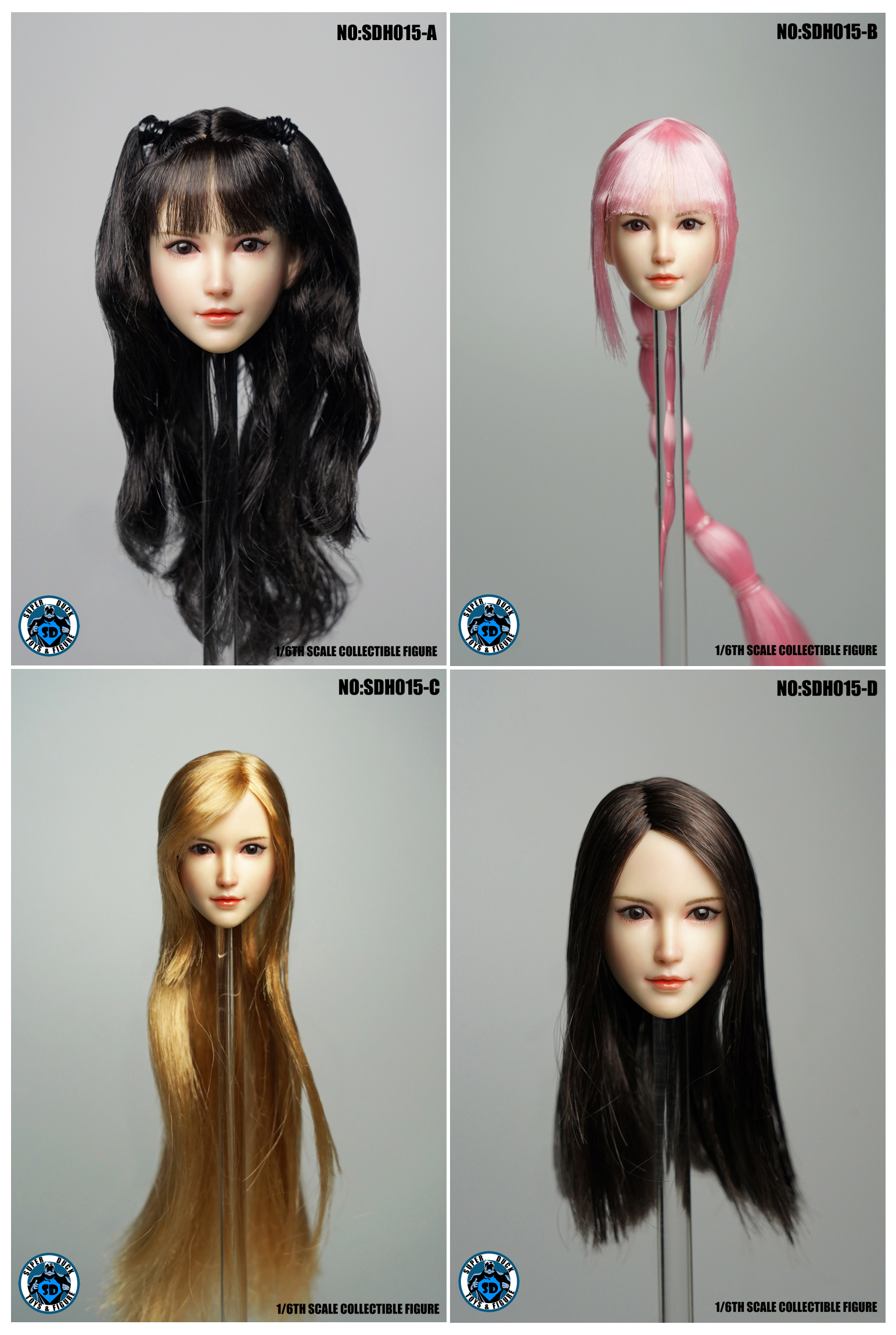 SUPER DUCK SDH015 Females Headsculpt