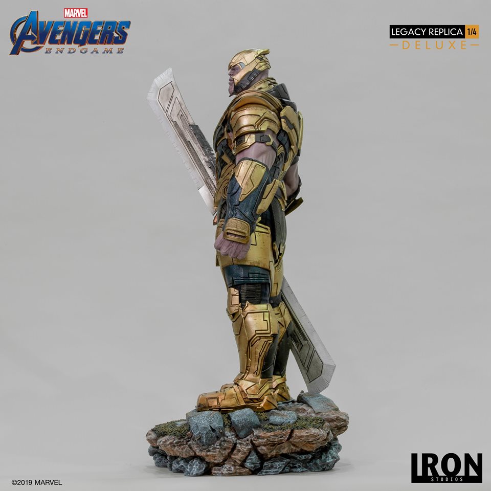 Iron Studios Deluxe Legacy Replica 1/4 Avengers Endgame - Thanos