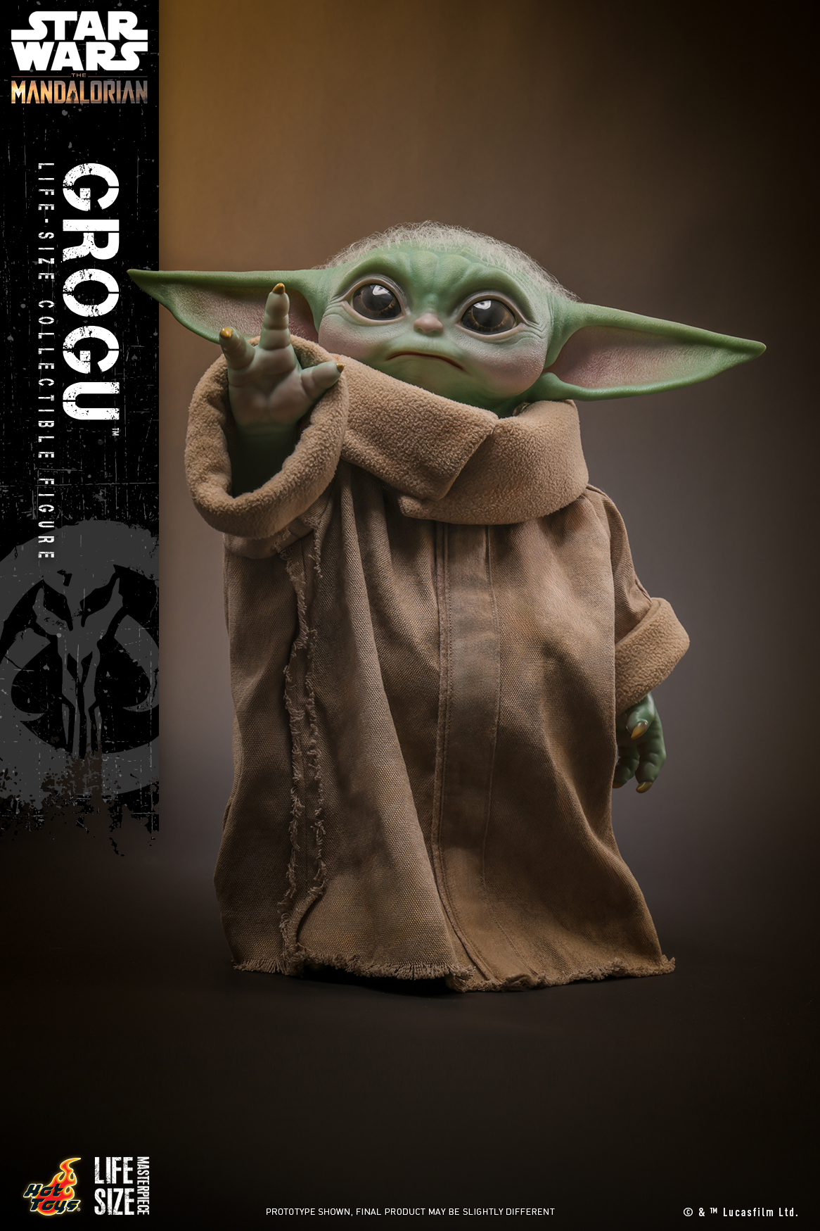 Hot Toys LMS015 The Mandalorian - Grogu (Life-Size)