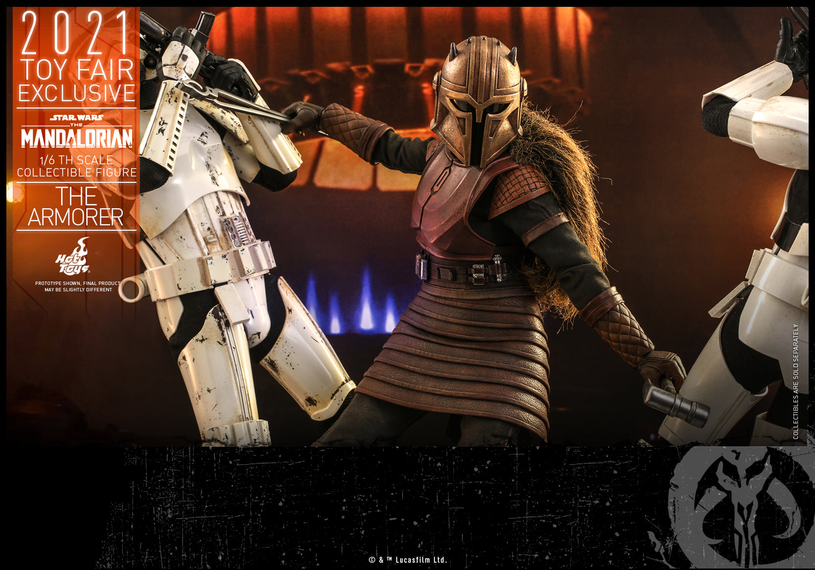 Hot Toys TMS044 1/6 Star Wars: The Mandalorian™ - The Armorer™ [Toy Fair Exclusive 2021]