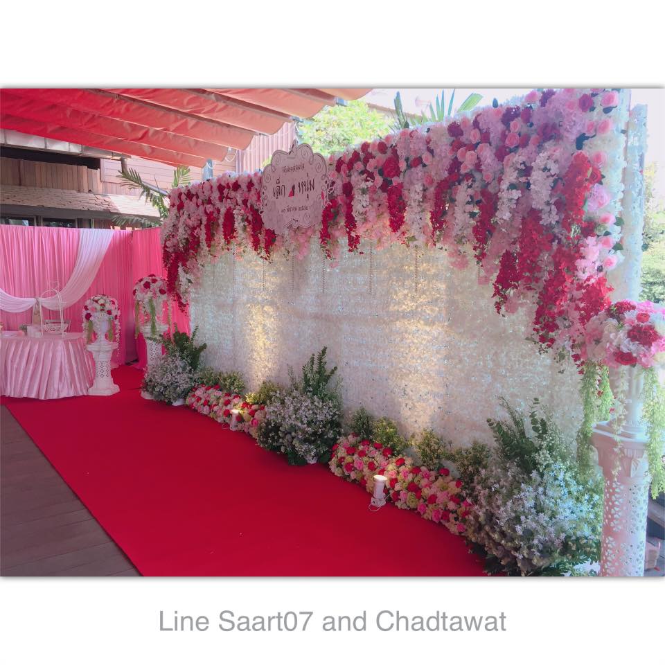 Backdrop ถ่ายภาพงานแต่ง