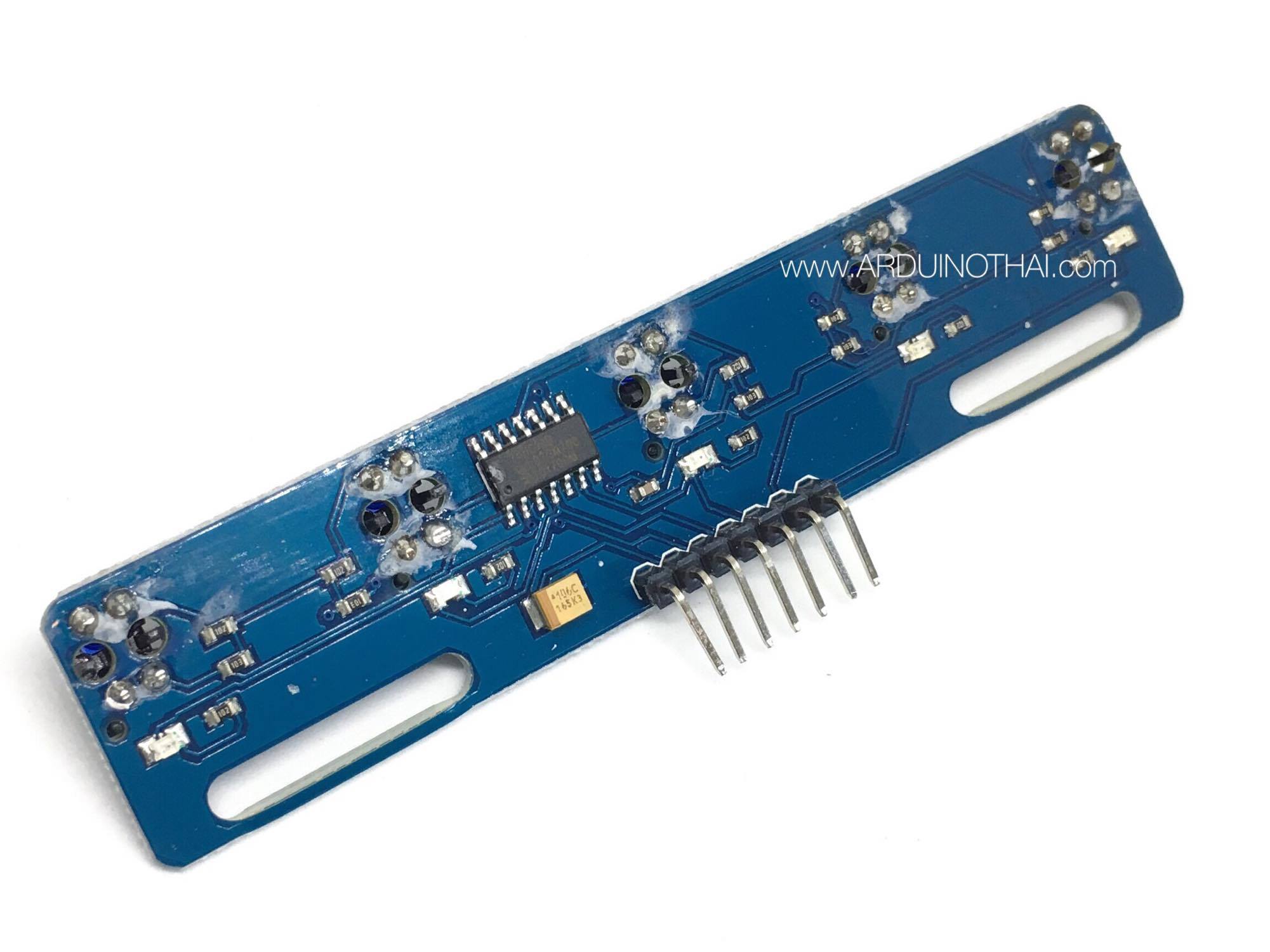 5-way Tracking Sensor Module TCRT5000 เซนเซอร์ตรวจจับเส้นขาว-ดำ สต็อกไทยส่งไว