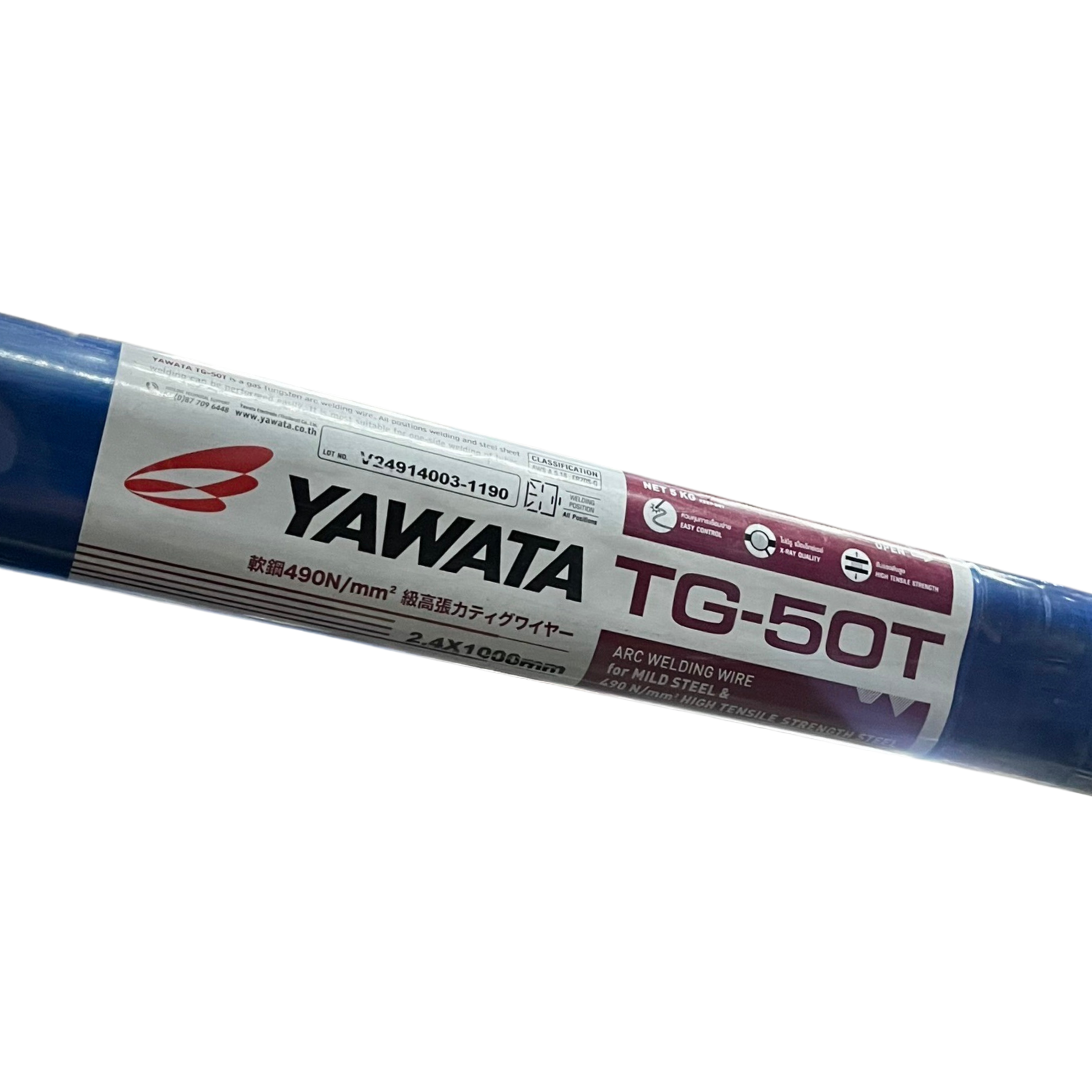 ลวดเชื่อม TIG YAWATA TG-50T (5กก.)