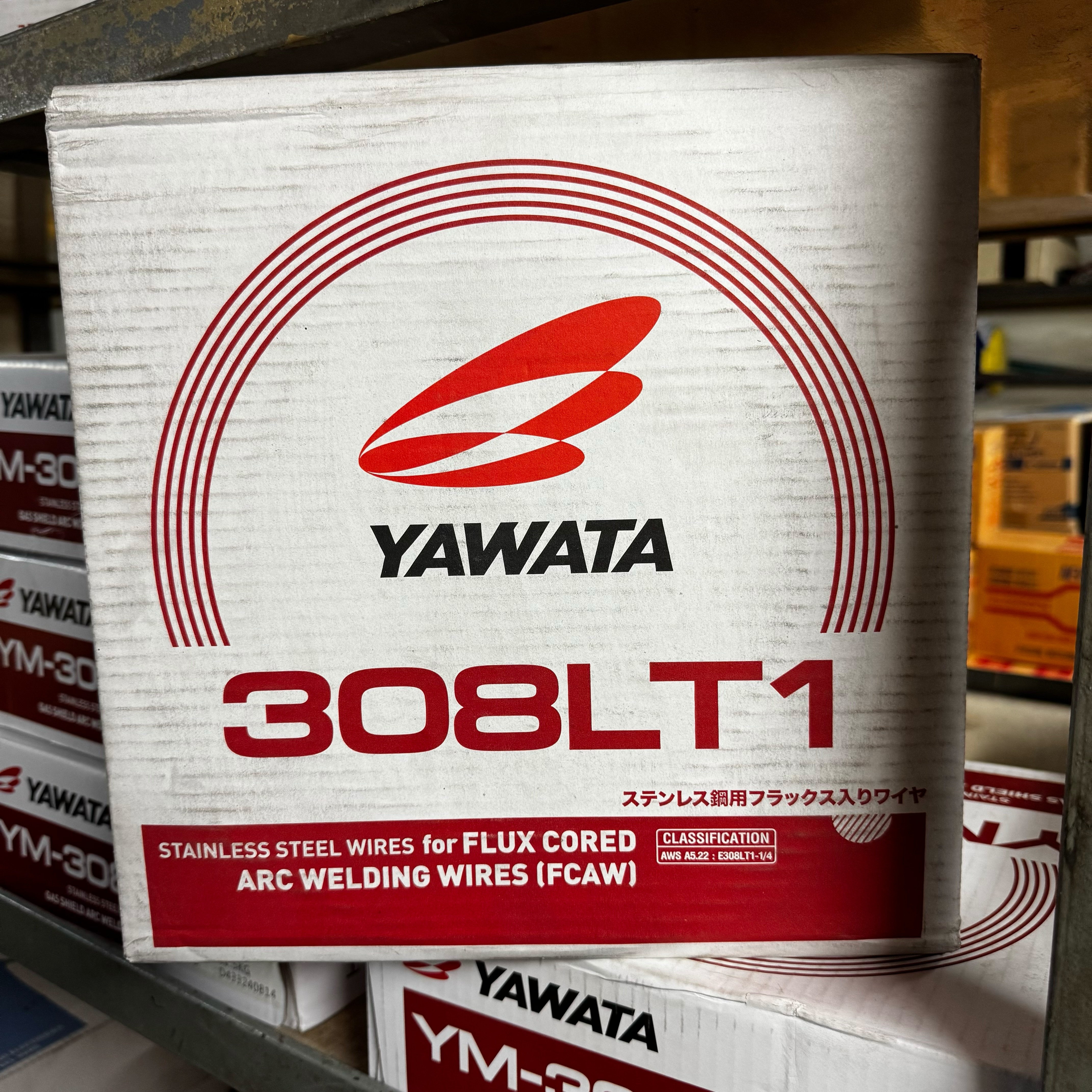ลวดเชื่อม ฟลักคอร์ YWT E308T-1 1.2มม 12.5KG