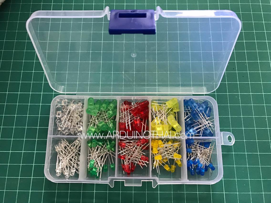 LED Box ( 3mm & 5mm ) 125 ดวง