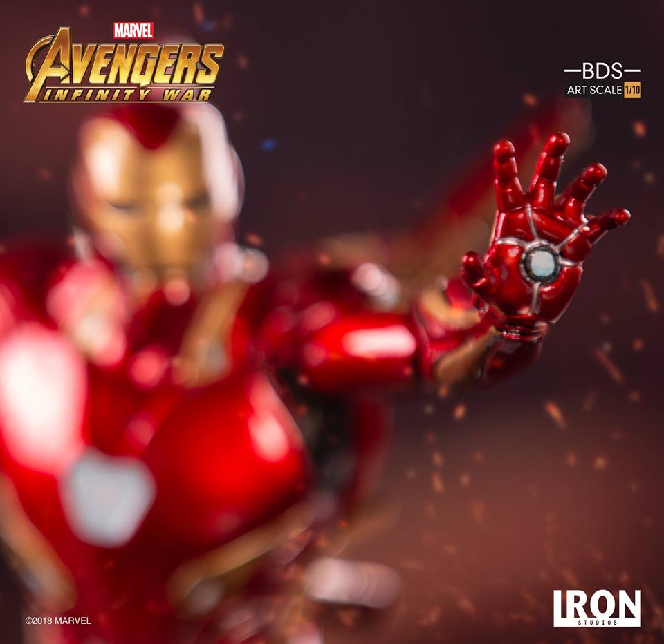 Iron Studios BDS Art Scale 1/10 Avengers: Infinity War - Iron Man MK.50