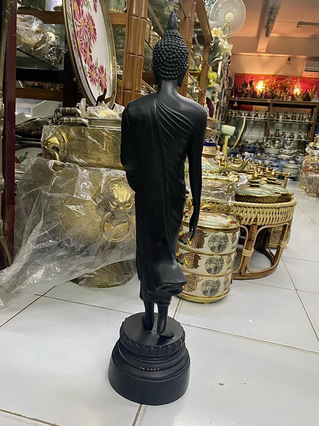 พระบูชา25พุทธศตวรรษ พระ25พุทธศตวรรษ ทองเหลือง องค์ยืน